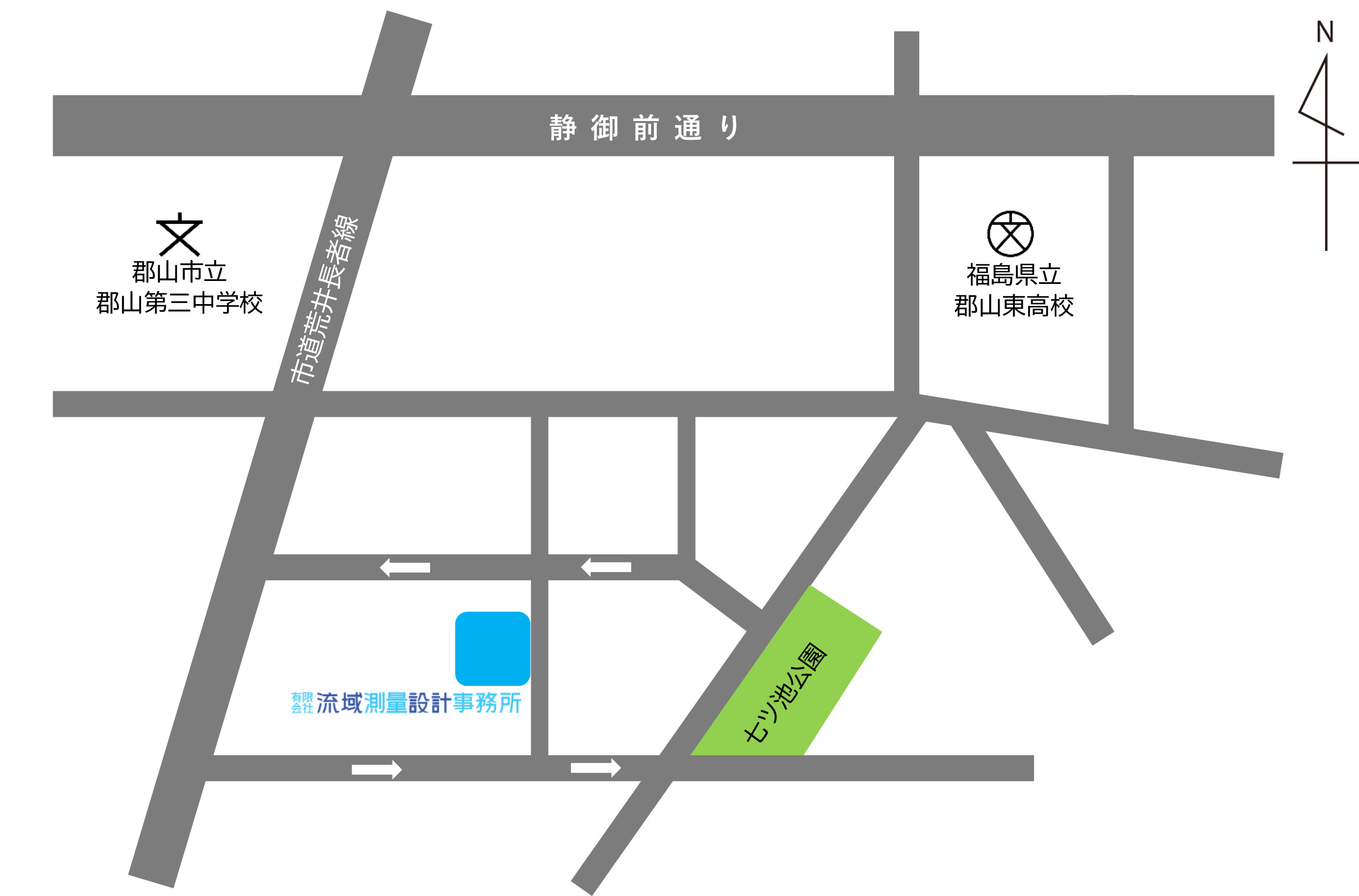 流域測量設計事務所 | 〒963-8831福島県郡山市七ツ池町21番19号