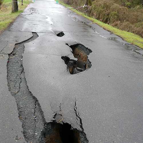 地震災害査定設計(軟弱地盤解析) | 流域測量設計事務所－主な実績